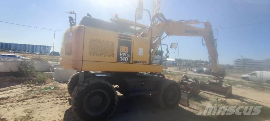 Komatsu PW 140-7 Koparki kołowe