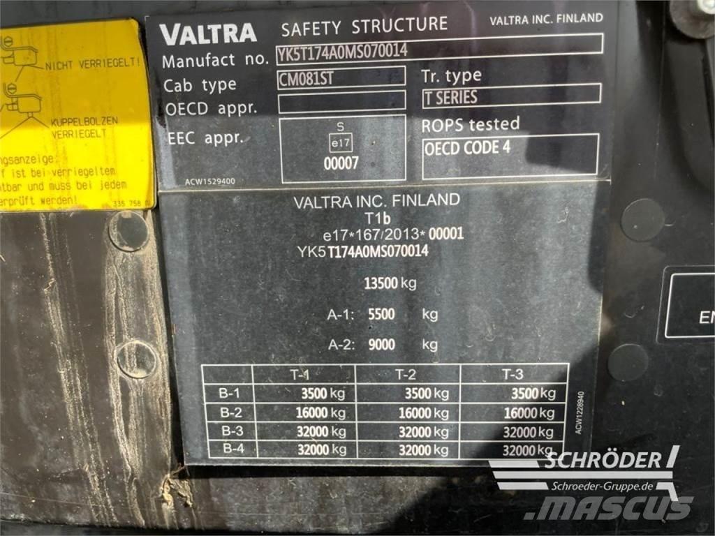 Valtra T 174 EA Ciągniki rolnicze