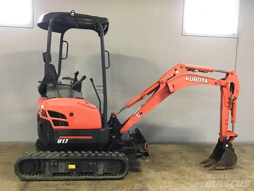Kubota U 17 Minikoparki