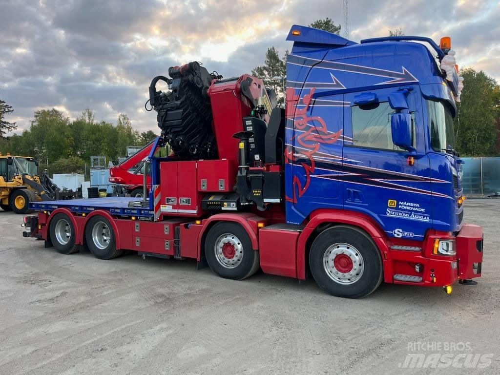 Scania R 560 Żurawie samochodowe