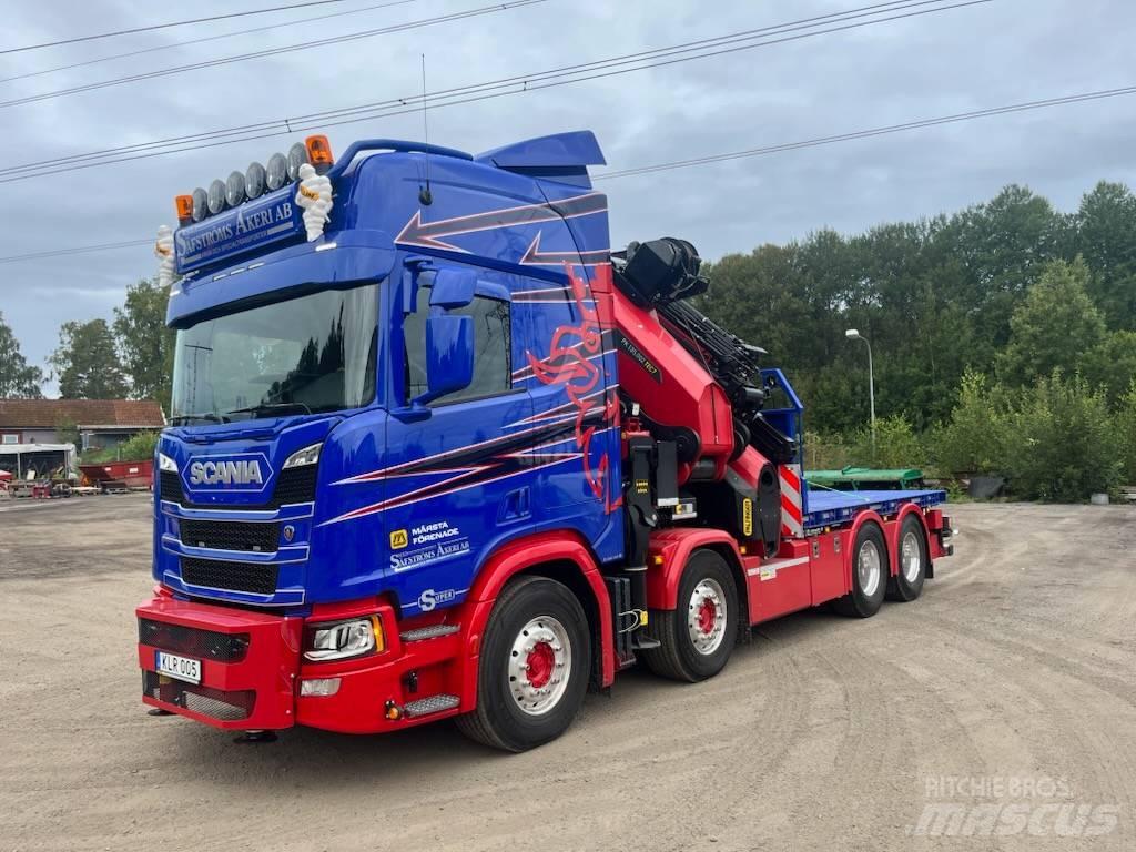 Scania R 560 Żurawie samochodowe