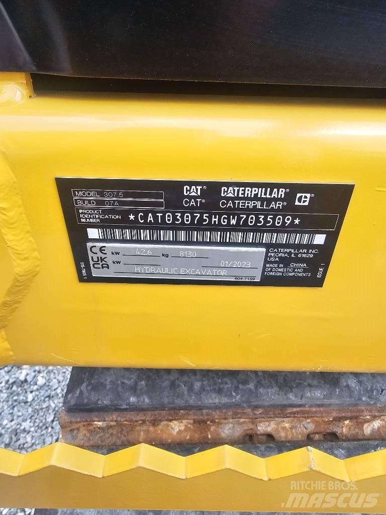 CAT 307.5 Midikoparki  7t - 12t