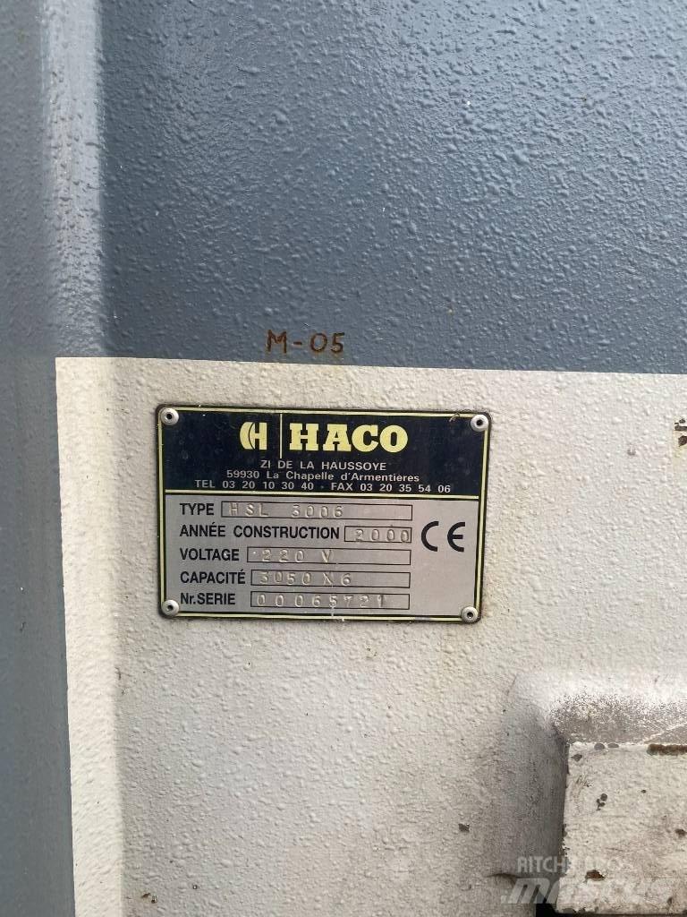 guillotine haco 3006 Urządzenia spawalnicze