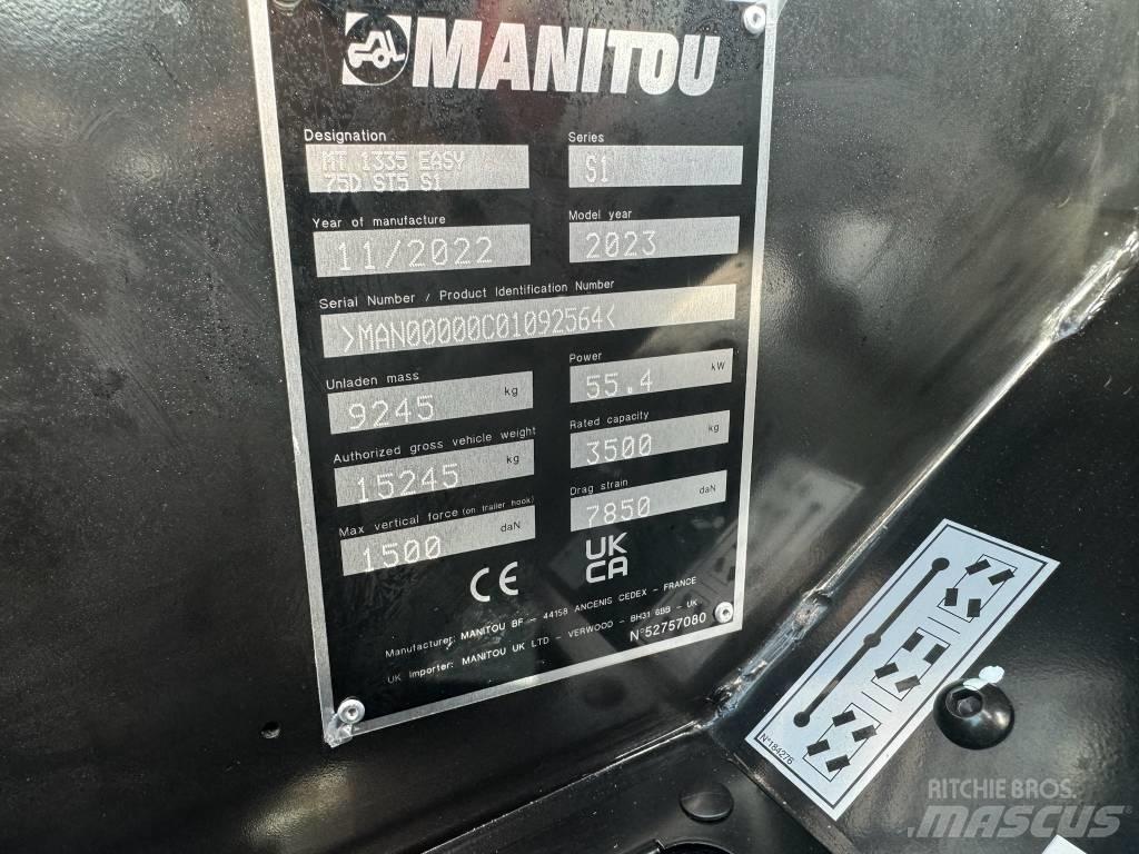 Manitou MT 1335 Ładowarki teleskopowe