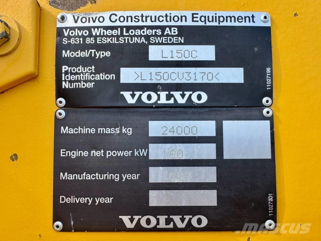 Volvo L 150 C Ładowarki kołowe