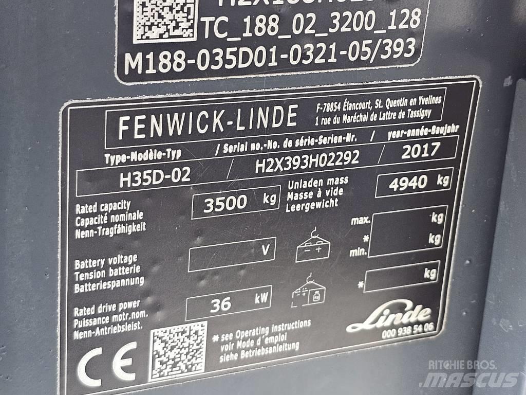 Linde H35D-02 Wózki Diesla