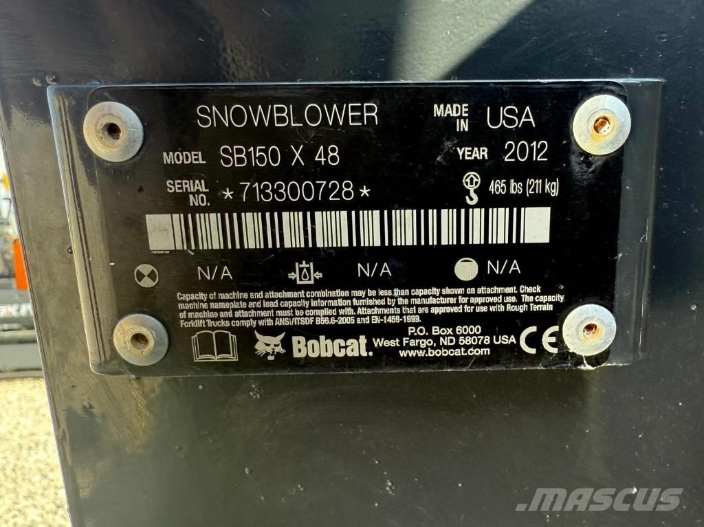 Bobcat SB 150 Pługi wirnikowe