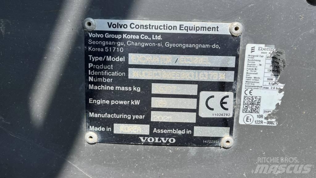 Volvo EC300EL Koparki gąsienicowe