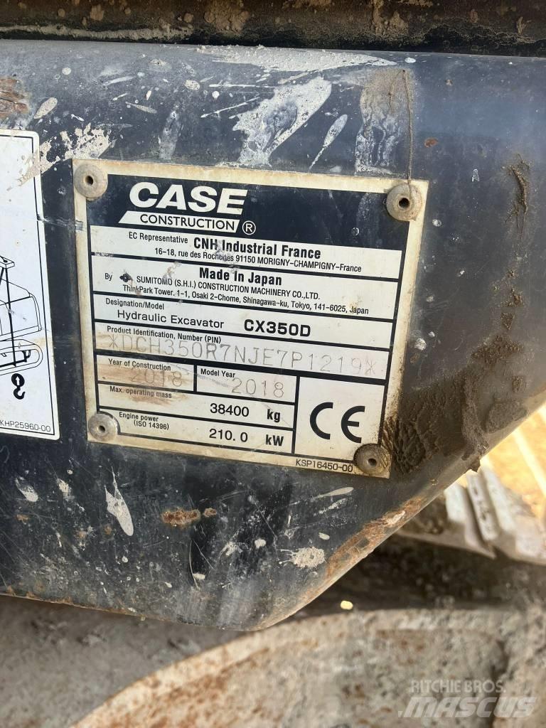 CASE CX 350 D Koparki gąsienicowe