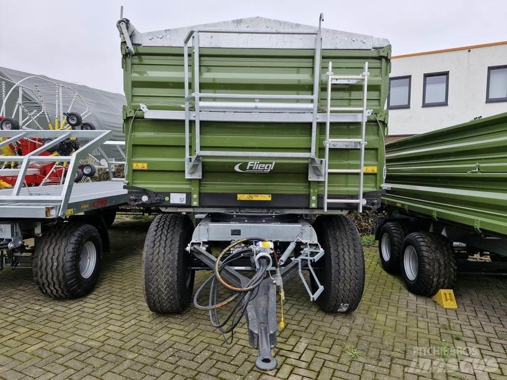 Fliegl DK 160 FOX Przyczepy do przewozu słomy w belach