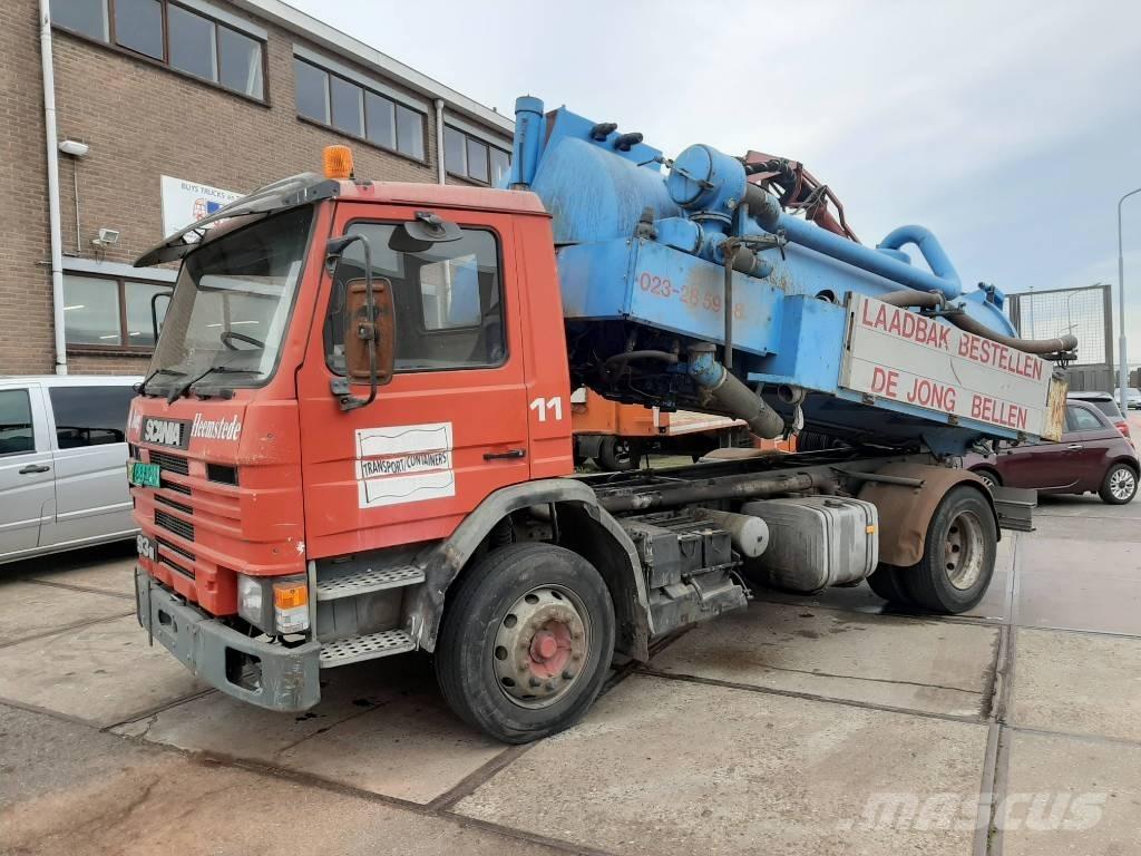 Scania kolkenzuiger Kombi / koparki ssące