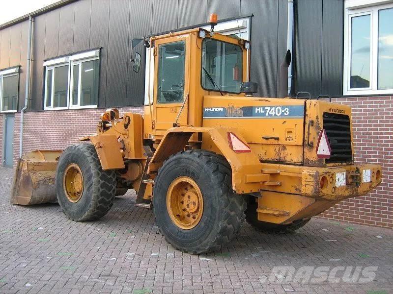 Hyundai HL740-3 Ładowarki kołowe