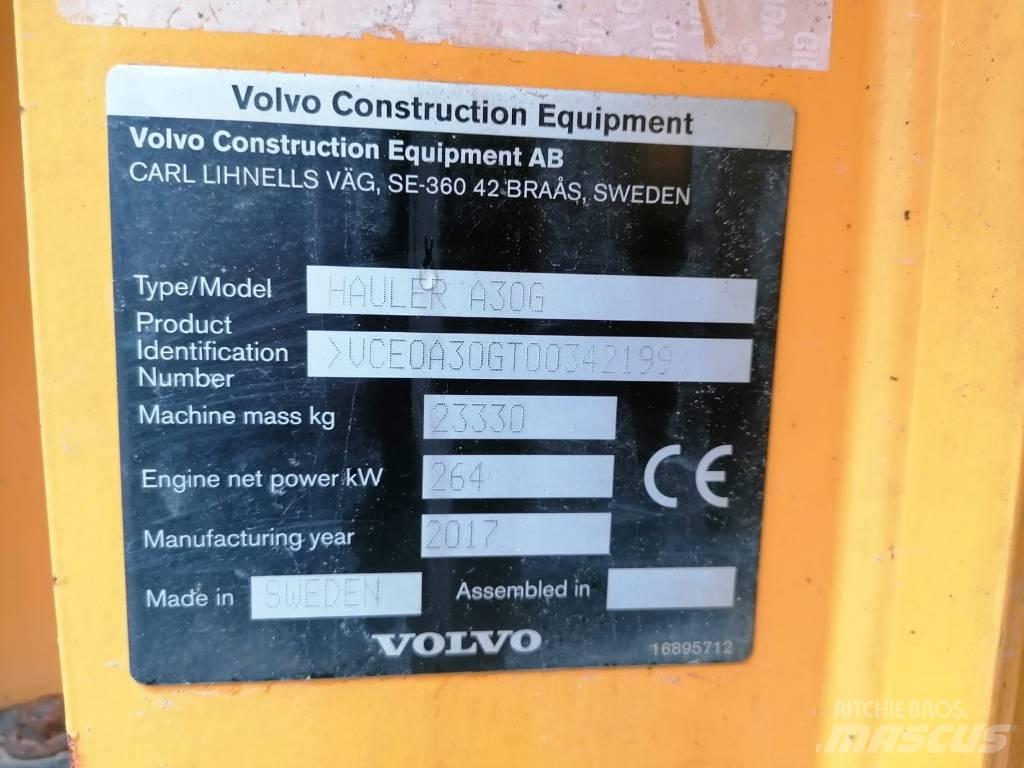 Volvo A 30 G Wozidła przegubowe