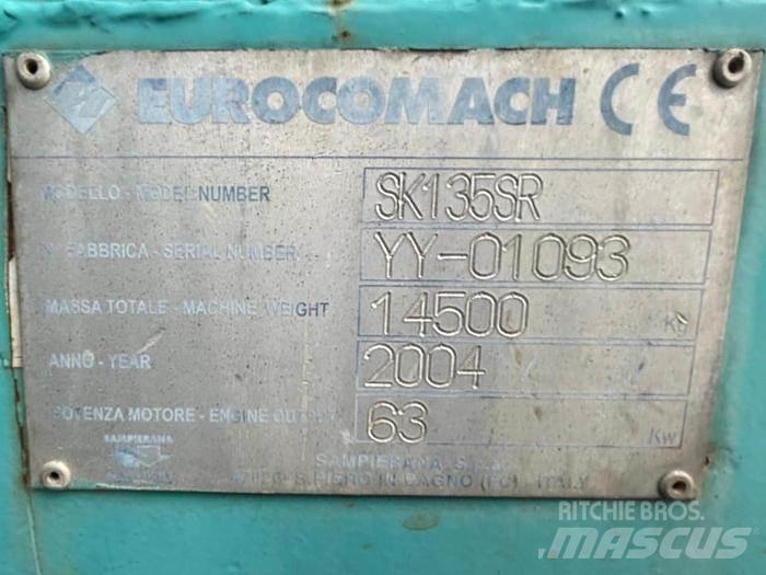 Kobelco SK135SR Koparki specjalne