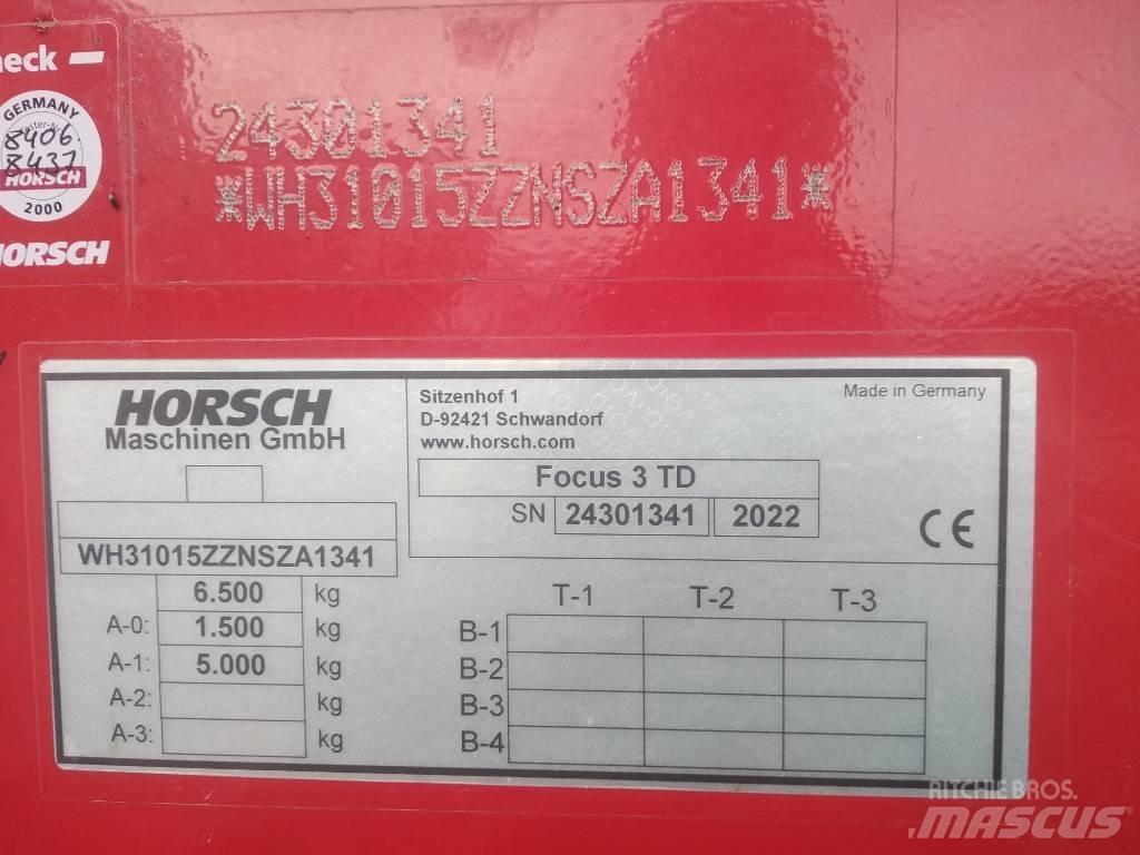 Horsch Focus 3 TD Siewniki