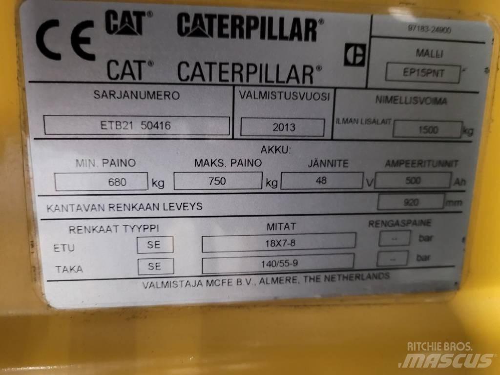 CAT EP15PNT Wózki elektryczne