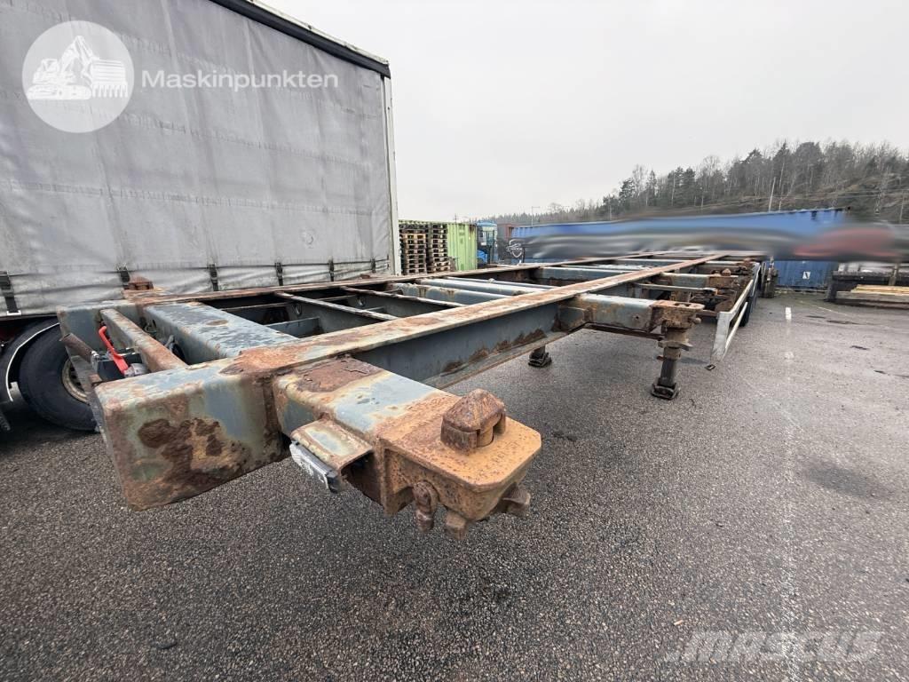 Schweriner CS 40 Naczepy do transportu kontenerów