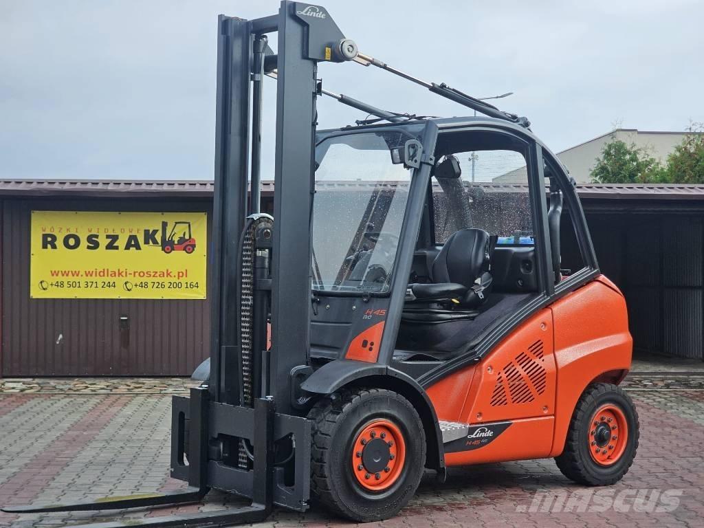 Linde H45T-02 Wózki LPG