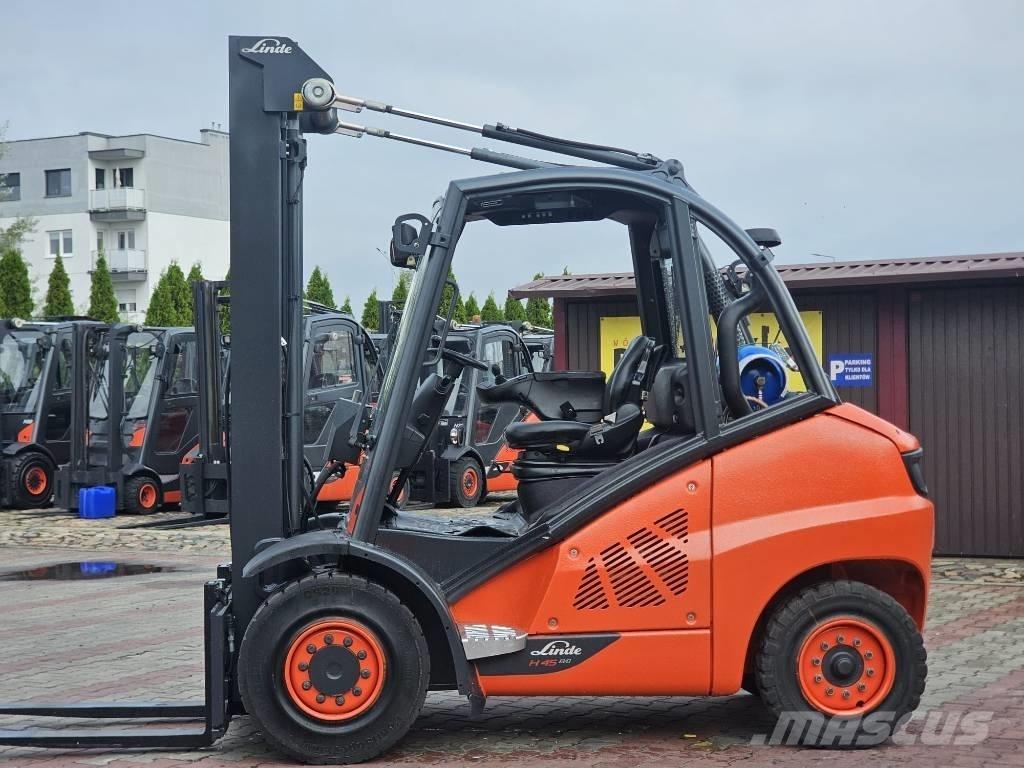Linde H45T-02 Wózki LPG