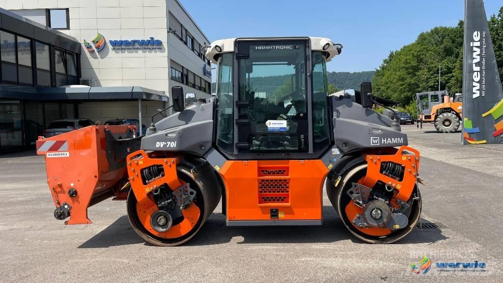 Hamm DV+ 70iVV-S Walce dwubębnowe