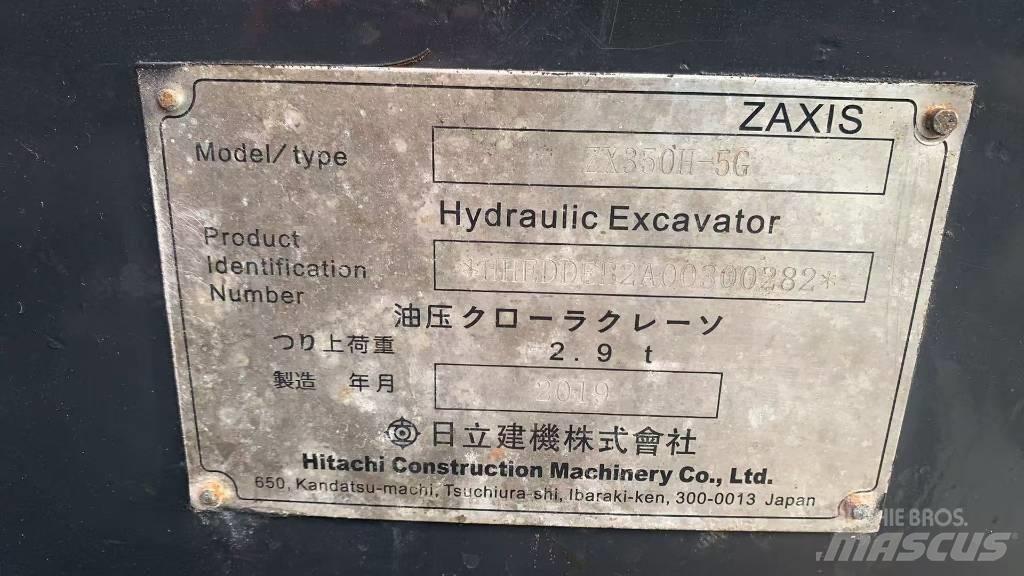 Hitachi zaxis350 Koparki gąsienicowe