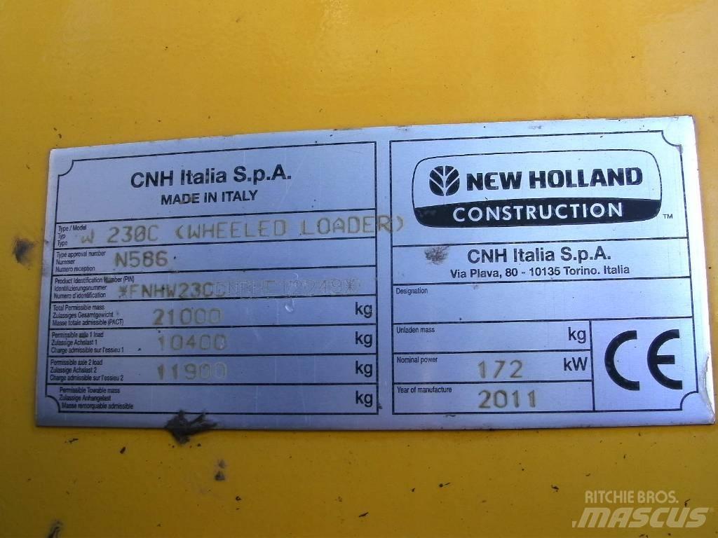 New Holland W 230 C Ładowarki kołowe