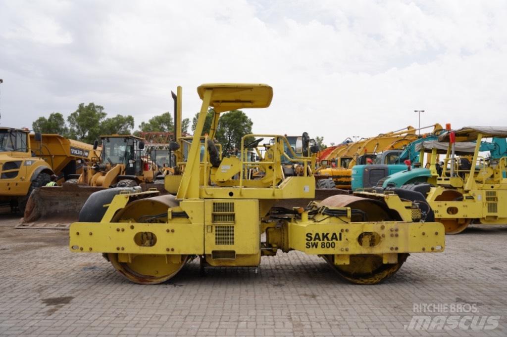 Sakai SW 800 Walce dwubębnowe