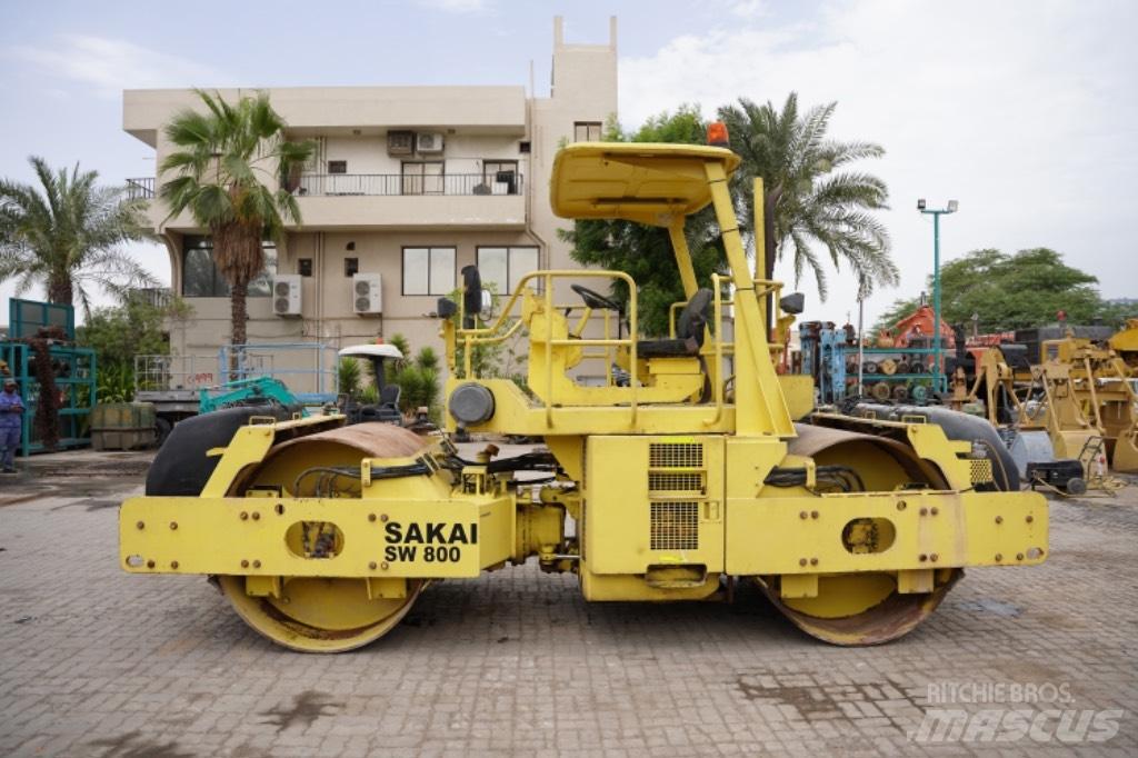 Sakai SW 800 Walce dwubębnowe