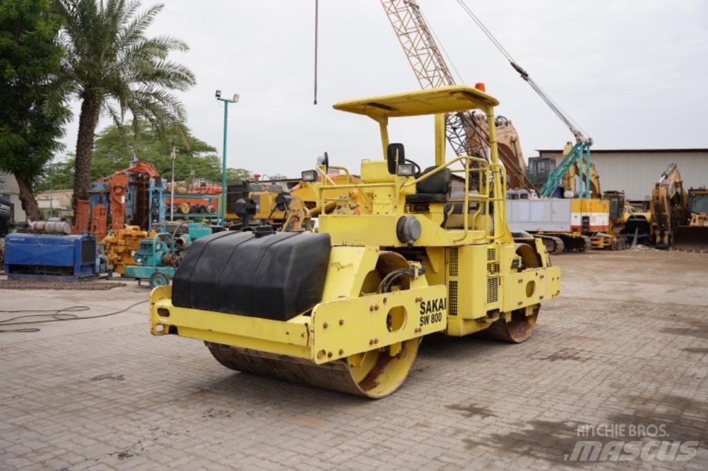 Sakai SW 800 Walce dwubębnowe