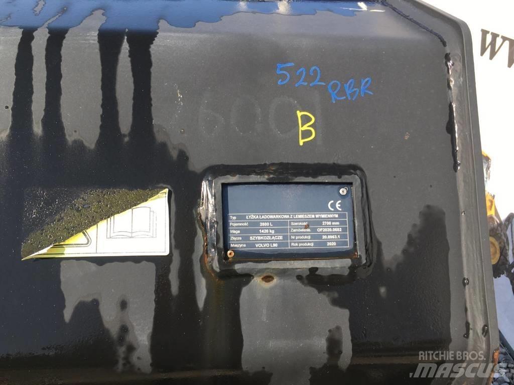 Volvo Læsseskovl Łyżki do ładowarek