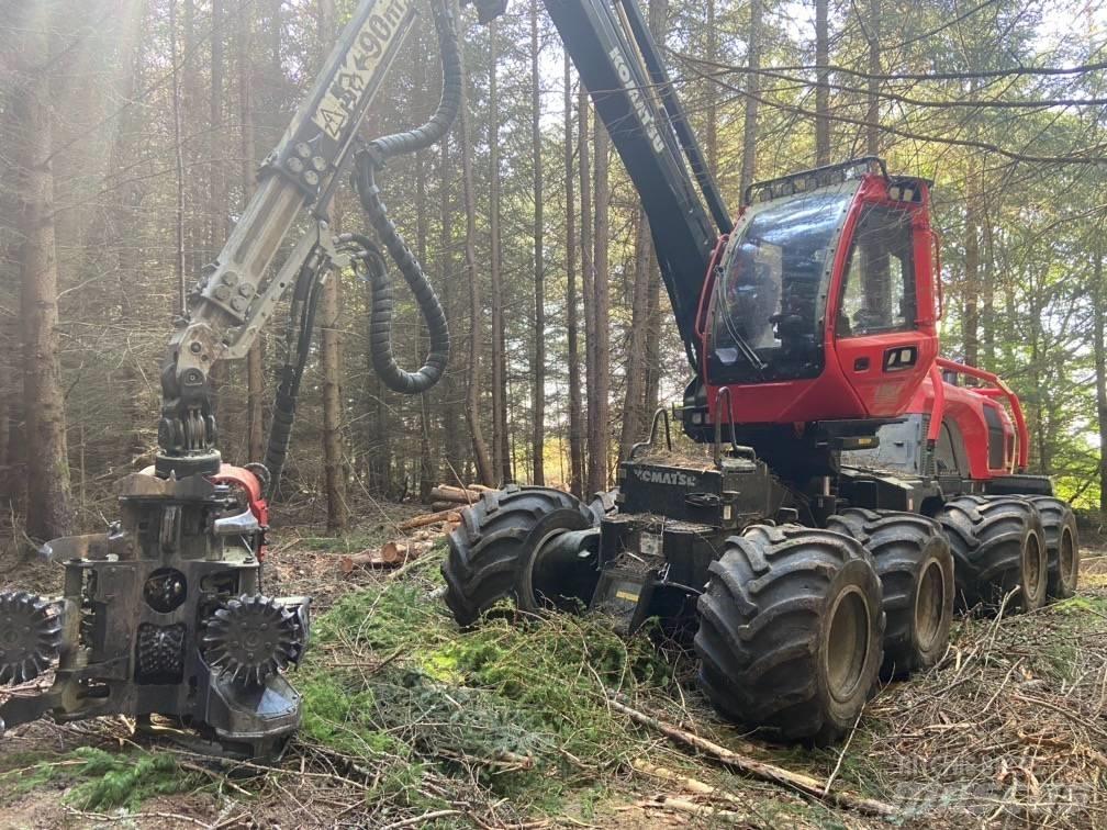 Komatsu 901XC Harwestery