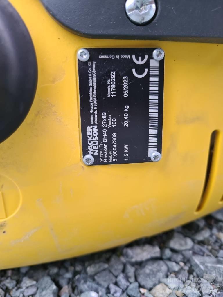 Wacker Neuson BH40 Młoty hydrauliczne