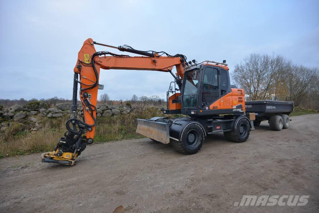 Doosan DX 165 W-5 Koparki kołowe