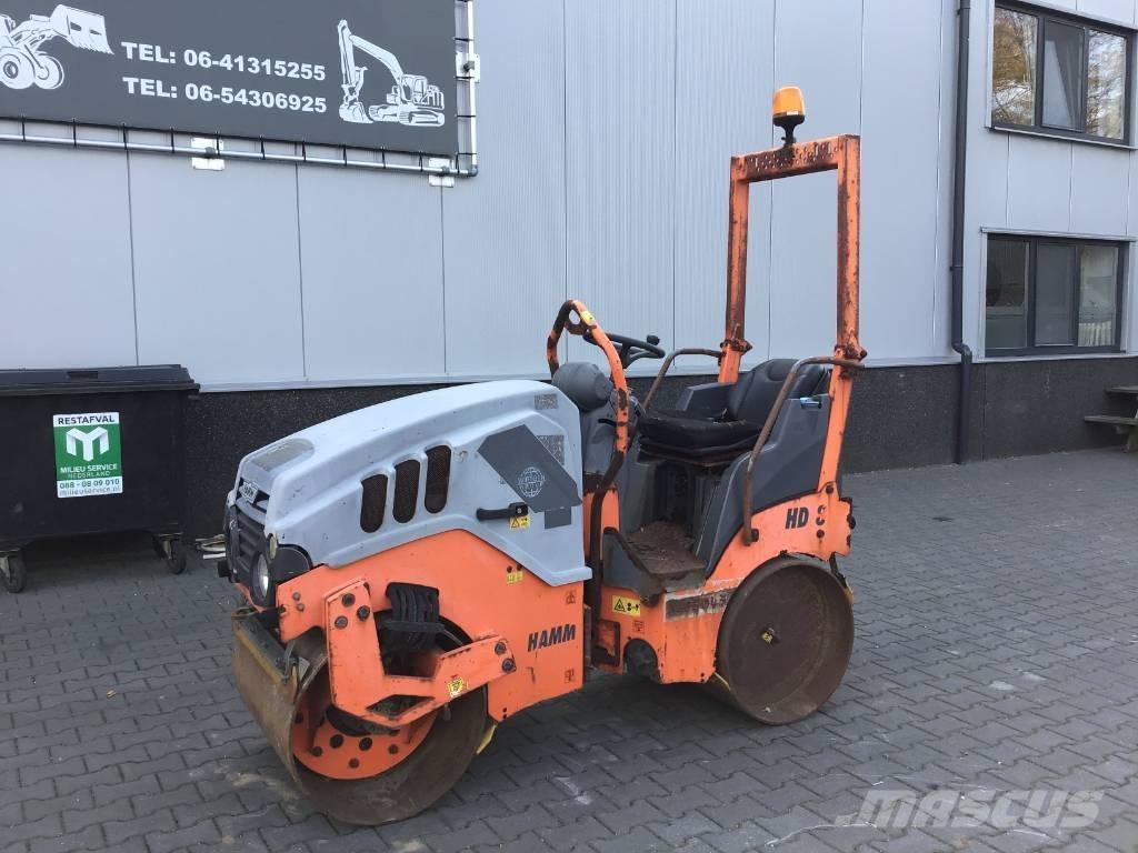Hamm HD 8 VV Walce dwubębnowe