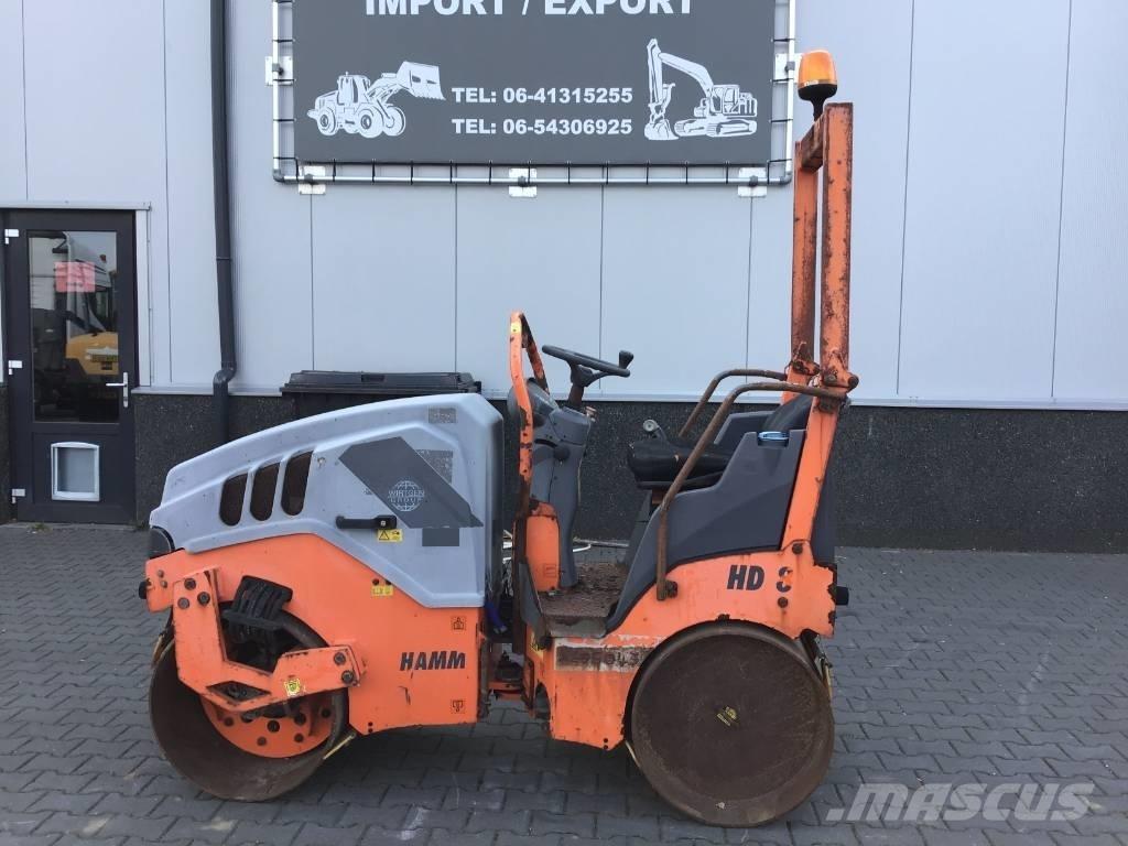 Hamm HD 8 VV Walce dwubębnowe
