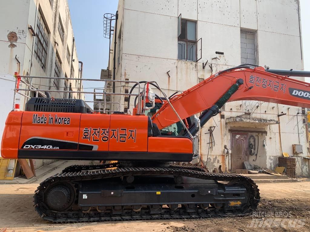 Doosan DX 340 LCA Koparki gąsienicowe