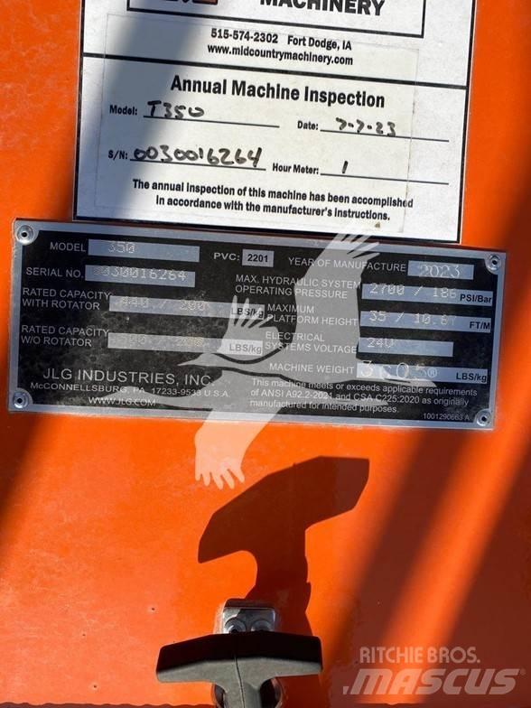 JLG T350 Podnośniki na przyczepach