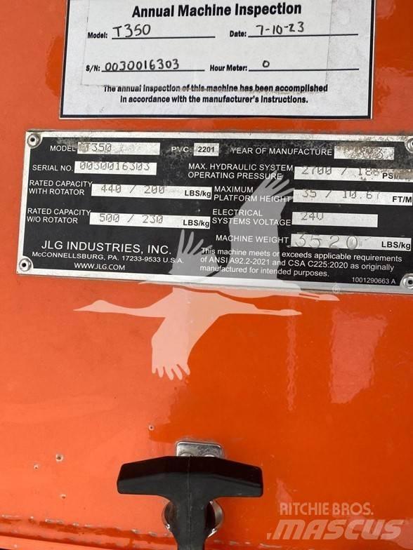 JLG T350 Podnośniki na przyczepach