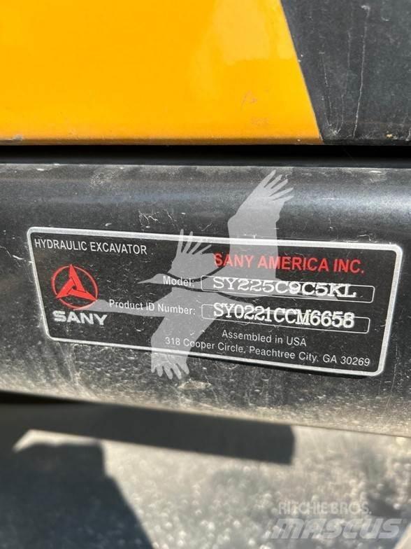 Sany SY225C Koparki gąsienicowe