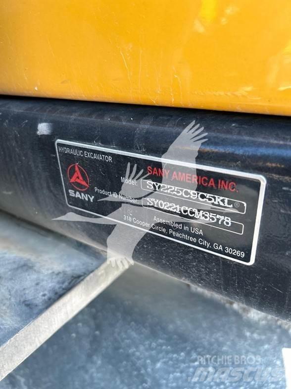 Sany SY225C Koparki gąsienicowe