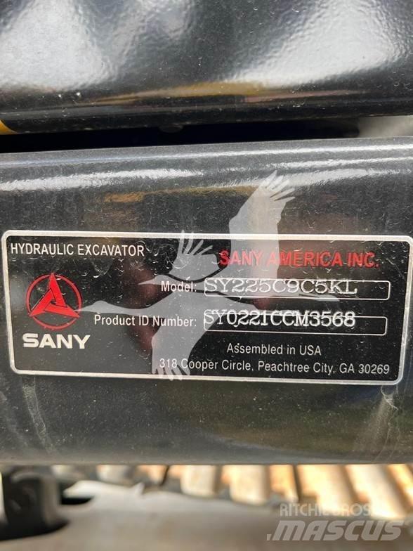 Sany SY225C Koparki gąsienicowe