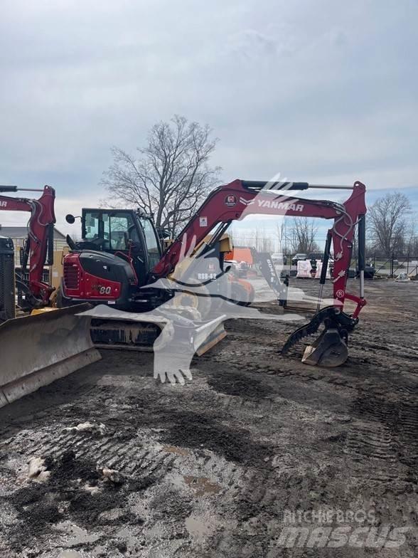 Yanmar VIO80 Koparki gąsienicowe