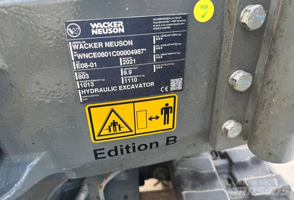 Wacker Neuson 803 Koparki gąsienicowe