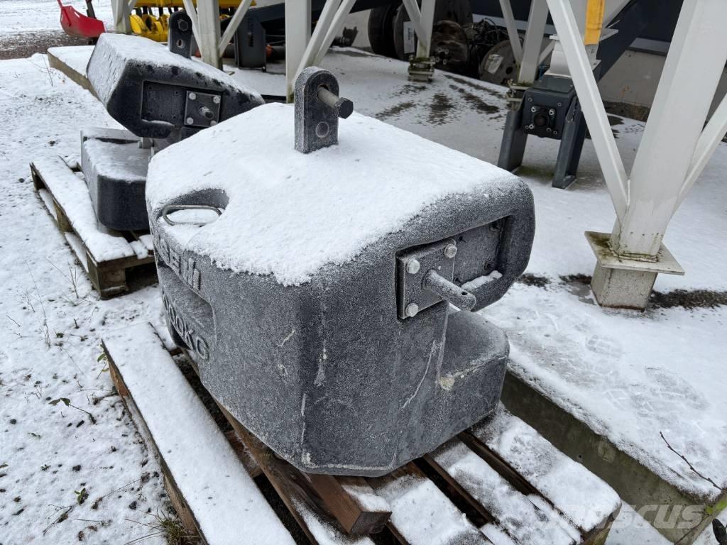  Lisäpaino 1000kg Przednie obciążniki