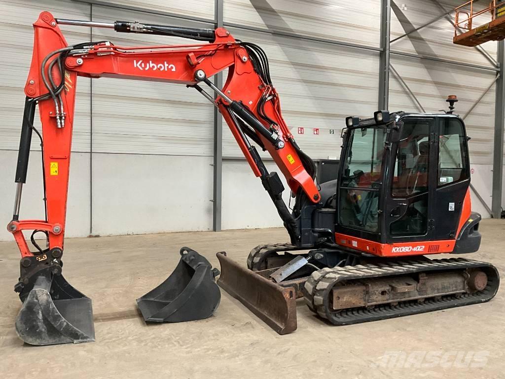 Kubota KX 080-4 A 2 Midikoparki  7t - 12t