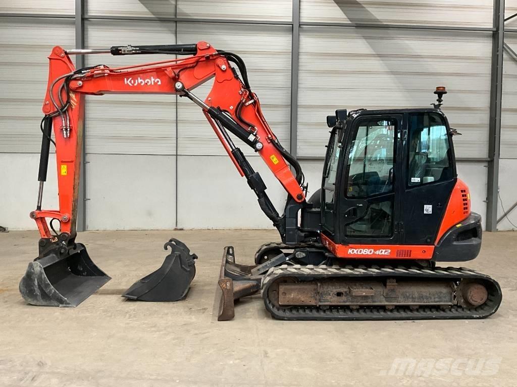 Kubota KX 080-4 A 2 Midikoparki  7t - 12t