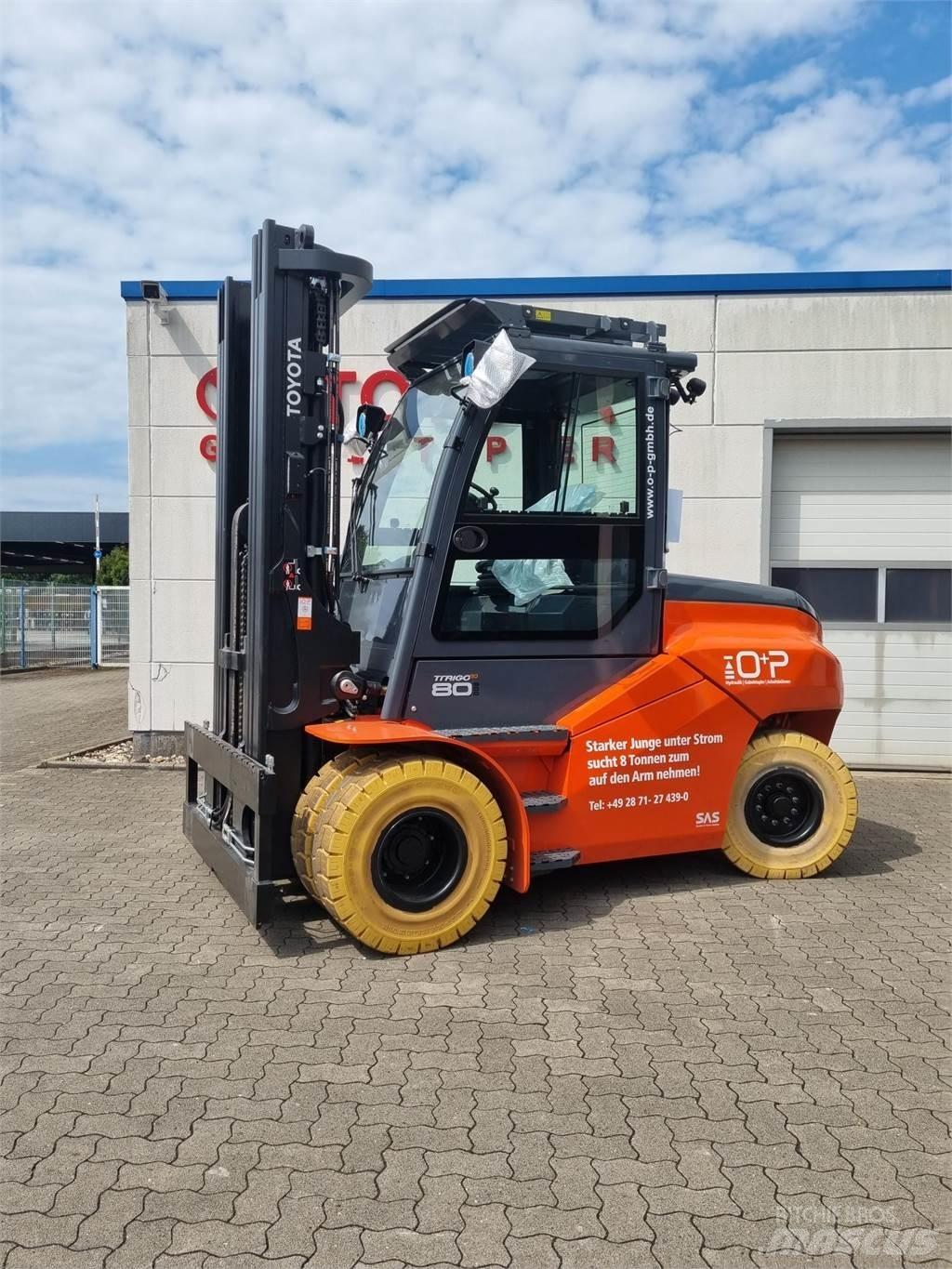 Toyota 9FBH80T Wózki elektryczne