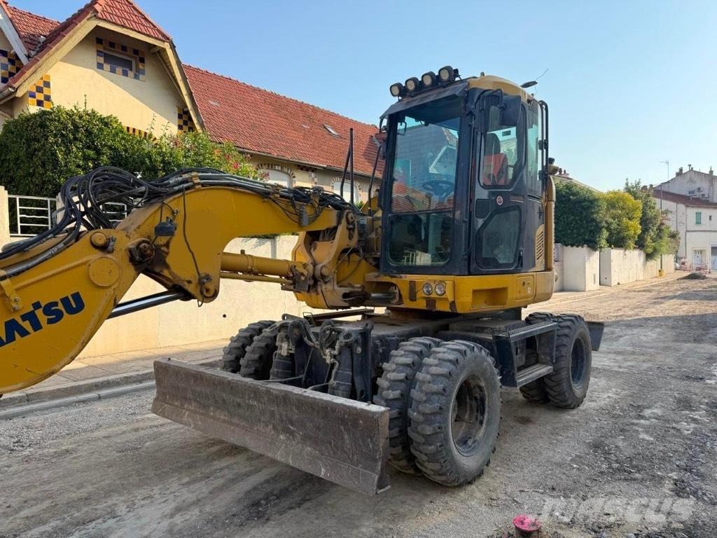 Komatsu PW 118 Koparki kołowe