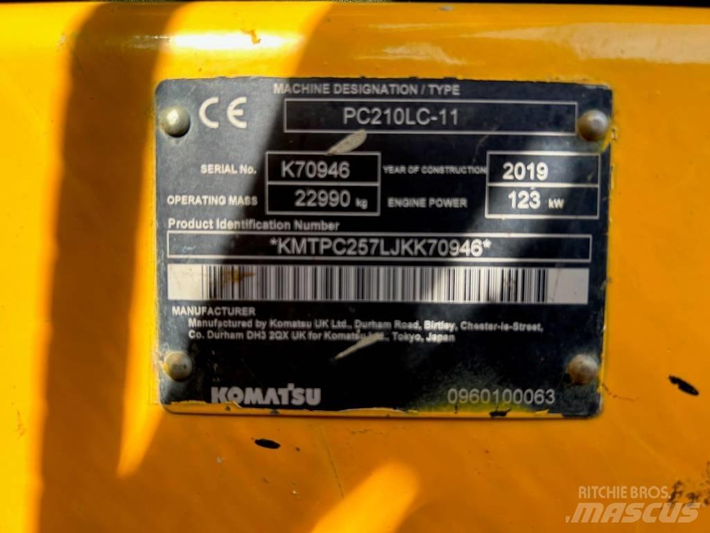 Komatsu PC 210 LC-11 Koparki gąsienicowe