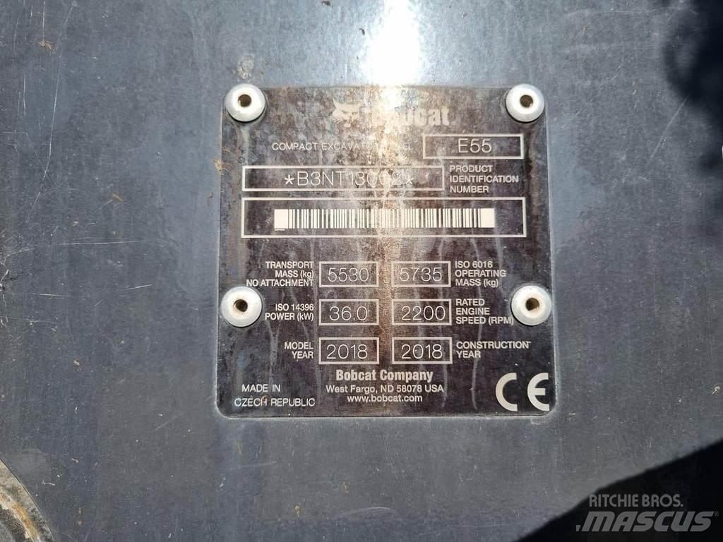 Bobcat E55 Minikoparki
